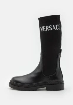 Versace BootStivali AltiBlack/White Palladium Bambini Stivali 1VE13J000-Q11