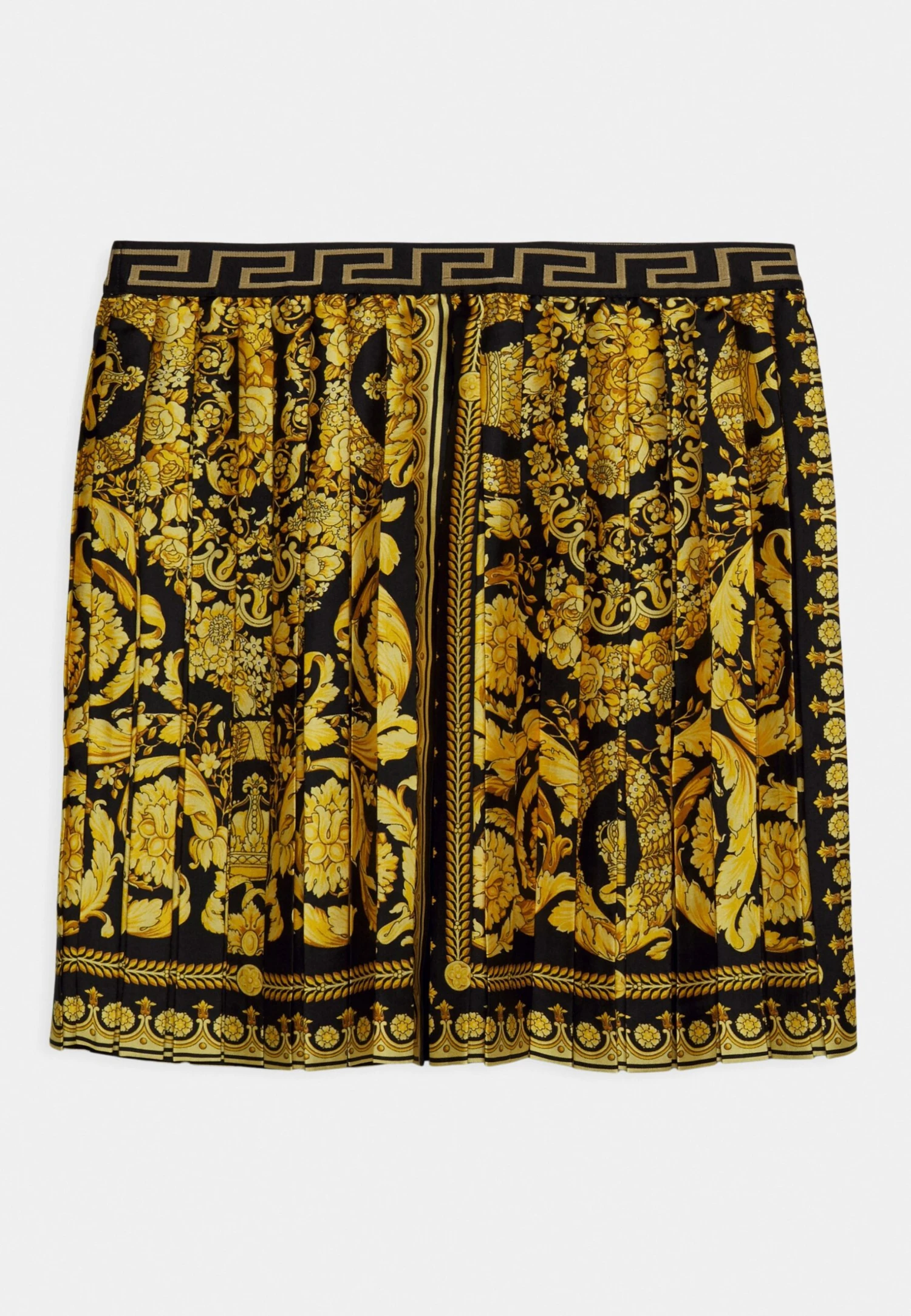 Versace Skirt Barocco KidsMinigonnaNero/Oro Bambini Gonne 1VE23E006-F11 2 Versace Skirt Barocco KidsMinigonnaNero/Oro Bambini Gonne 1VE23E006-F11 - immagine 2