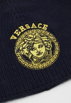 Versace Other Serie Ricamo Medusa Logo UnisexBerrettoNavy Uomo Cappellie Berretti 1VE53W005-K11 7 Versace Other Serie Ricamo Medusa Logo UnisexBerrettoNavy Uomo Cappellie Berretti 1VE53W005-K11 -Accessories 028d31efbc6d40208804c3d14398ba98
