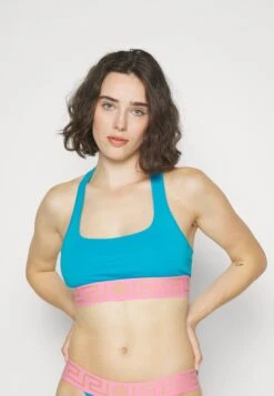 Versace BustinoMediterranean Blue/Flamingo Donna Intimo 1VE81A02D-K11