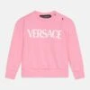 Versace Baby Logo MedusaFelpaBright Pink/Bianco Bambini Pullover & Cardigan 1VE23K00J-J11