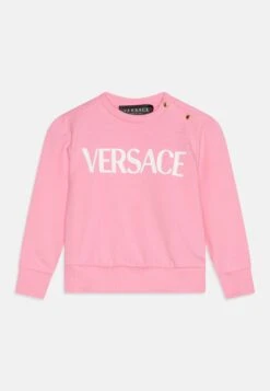 Versace Baby Logo MedusaFelpaBright Pink/Bianco Bambini Pullover & Cardigan 1VE23K00J-J11