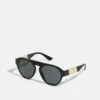 Versace UnisexOcchiali Da SoleBlack Uomo Occhiali Da Sole 1VE54K024-Q13