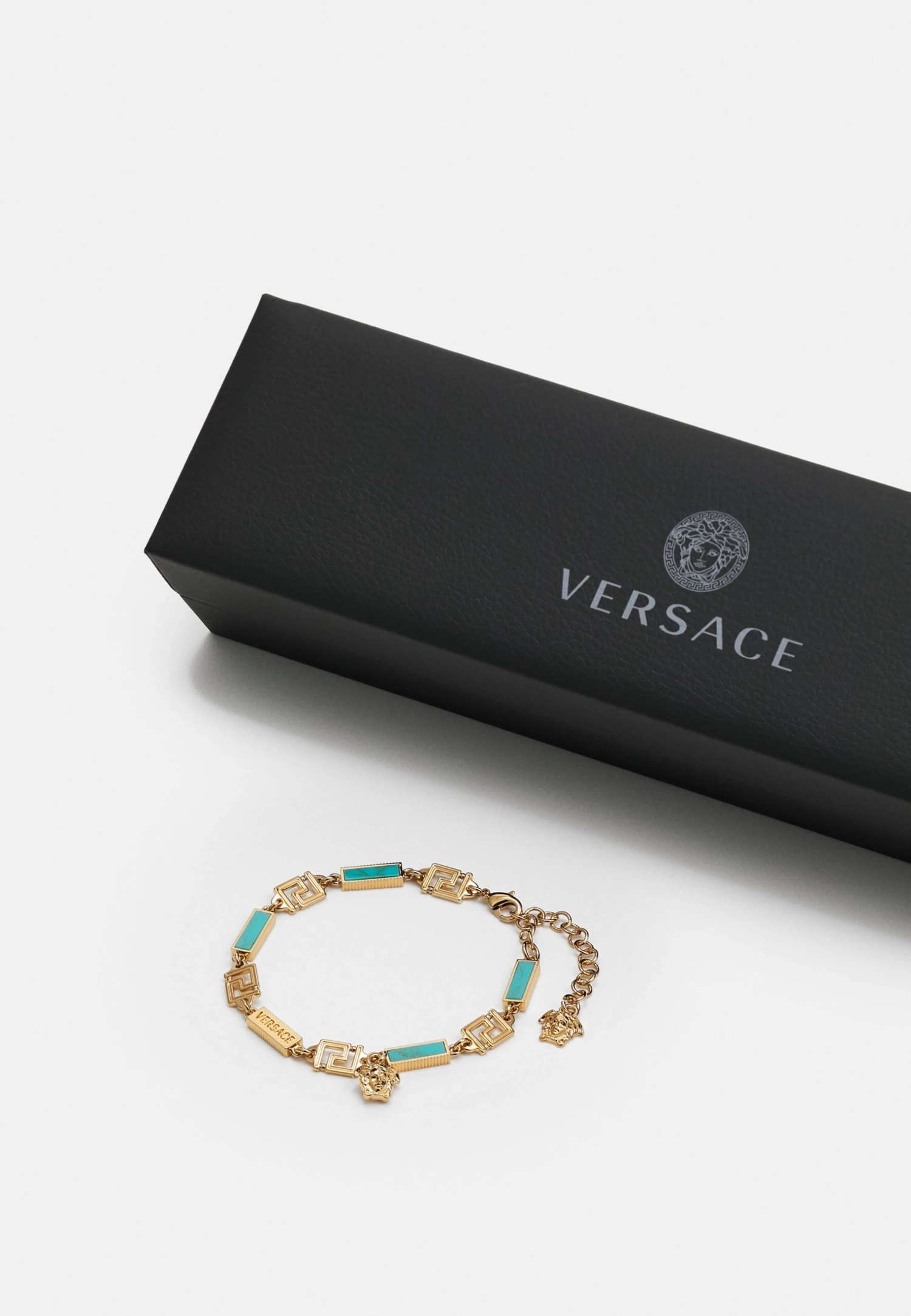 Versace Bracelet Unisex - Bracciale - Gold/Turquoise 3 Versace Bracelet Unisex - Bracciale - Gold/Turquoise - immagine 3