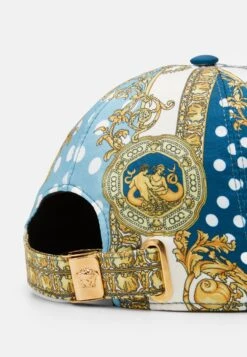 Versace Baseball Oreto La Vacanza UnisexCappellinoLight Blue/Ivory Uomo Cappellie Berretti 1VE54Q013-K11 -Accessories 0533482dc6144c59a82917772680b99c