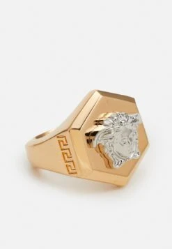 Versace UnisexAnelloGold-Coloured/Silver-Coloured Uomo Gioielli 1VE54L06E-F11 -Accessories 0555ee10cb3f49bea3f3bf954cdddaf3