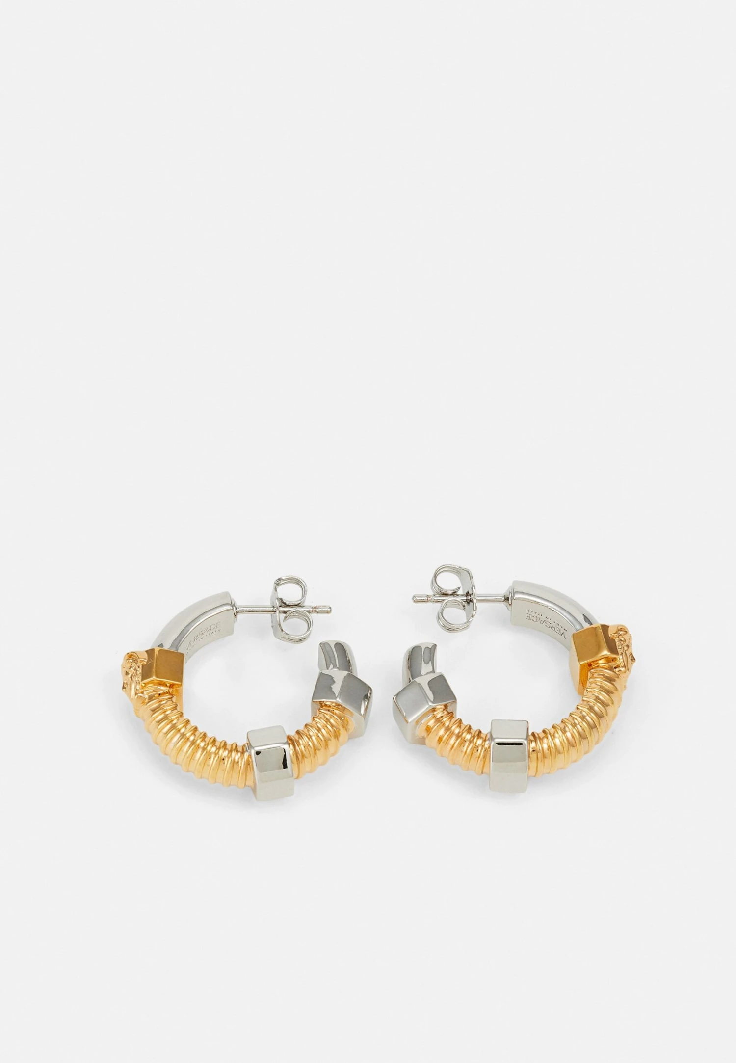 Versace EarringsOrecchiniGold-Coloured/Silver-Coloured Donna Gioielli 1VE51L0AC-F11 1 Versace EarringsOrecchiniGold-Coloured/Silver-Coloured Donna Gioielli 1VE51L0AC-F11