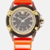 Icon Active UnisexOrologioTransparent Orange/Black Uomo Orologi VEF54M013-H11
