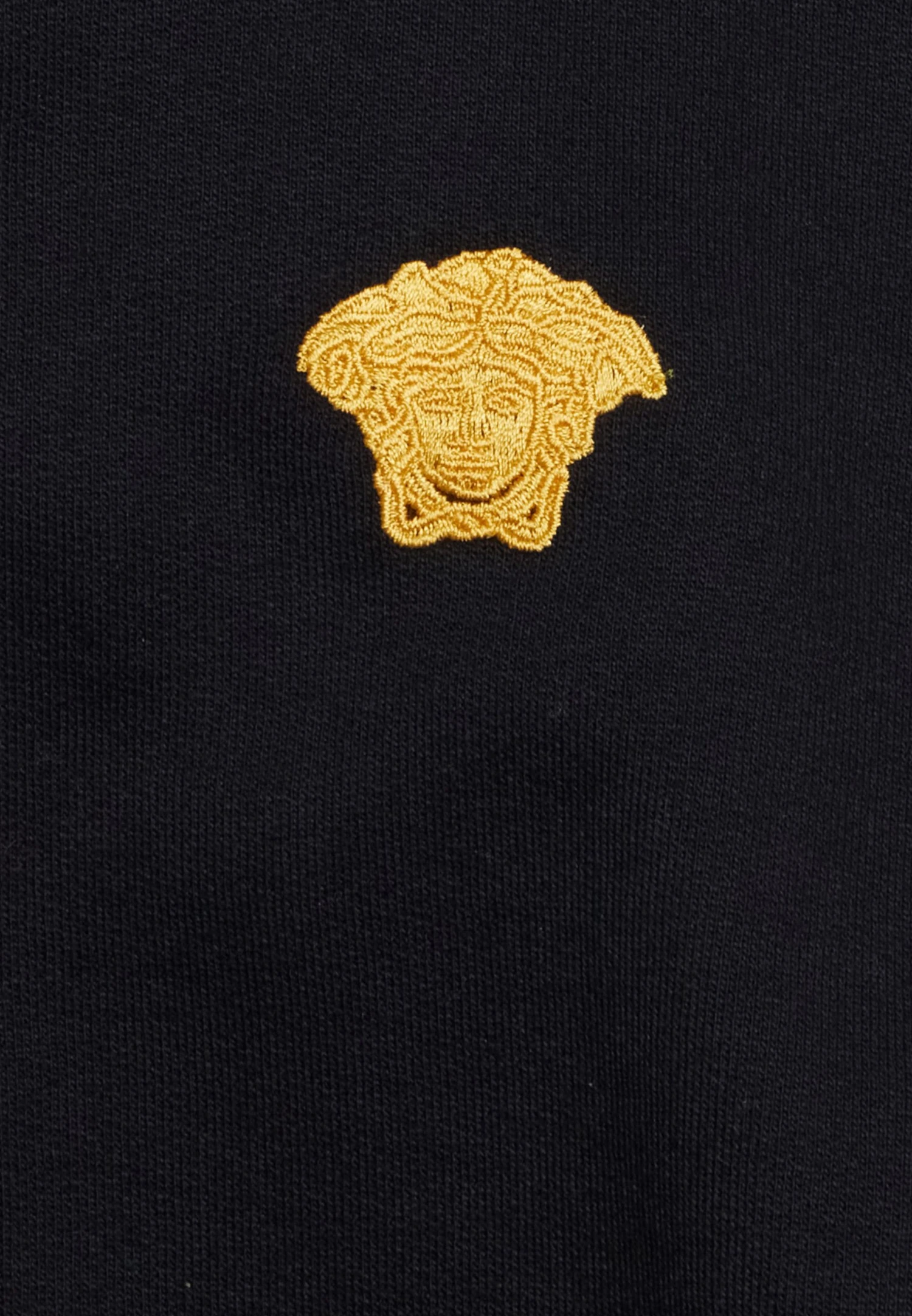 Versace Medusa Capsule Drivers UnisexFelpa Con ZipNero+Oro Bambini Pullover & Cardigan 1VE26K00T-Q11 3 Versace Medusa Capsule Drivers UnisexFelpa Con ZipNero+Oro Bambini Pullover & Cardigan 1VE26K00T-Q11 - immagine 3