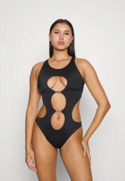 Versace One PieceCostume Da BagnoBlack Donna Moda Mare 1VE81G00U-Q11