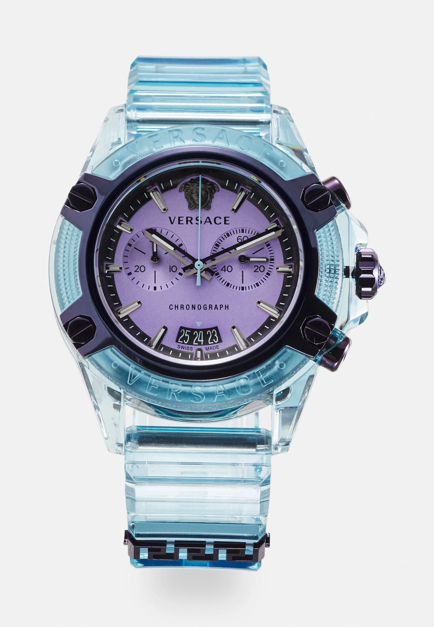 Icon Active Chrono UnisexOrologioTransparent Ice Blue/Lilac Donna Orologi VEF54M016-K11 1 Icon Active Chrono UnisexOrologioTransparent Ice Blue/Lilac Donna Orologi VEF54M016-K11