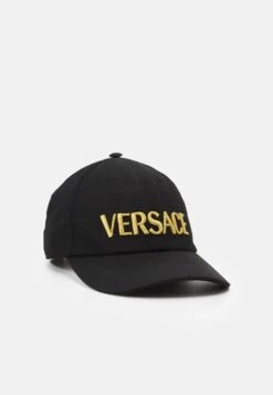 Versace Baseball Drill UnisexCappellinoBlack/Gold-Coloured Uomo Cappellie Berretti 1VE54Q015-Q11