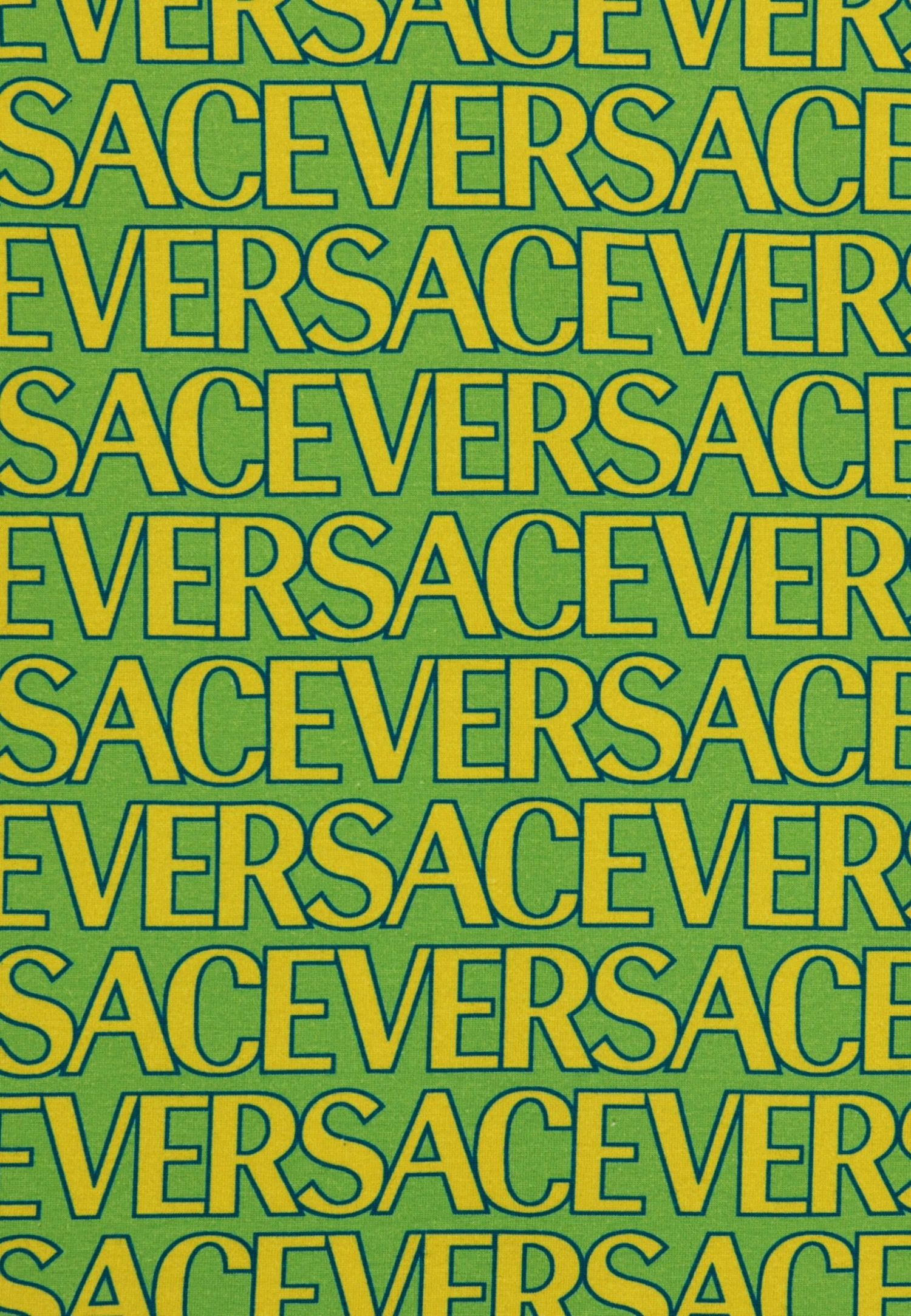 Versace Allover Kids UnisexT-Shirt Con StampaVerde/Lemon Yellow Bambini T-shirt & Top 1VE26G02W-M11 3 Versace Allover Kids UnisexT-Shirt Con StampaVerde/Lemon Yellow Bambini T-shirt & Top 1VE26G02W-M11 - immagine 3