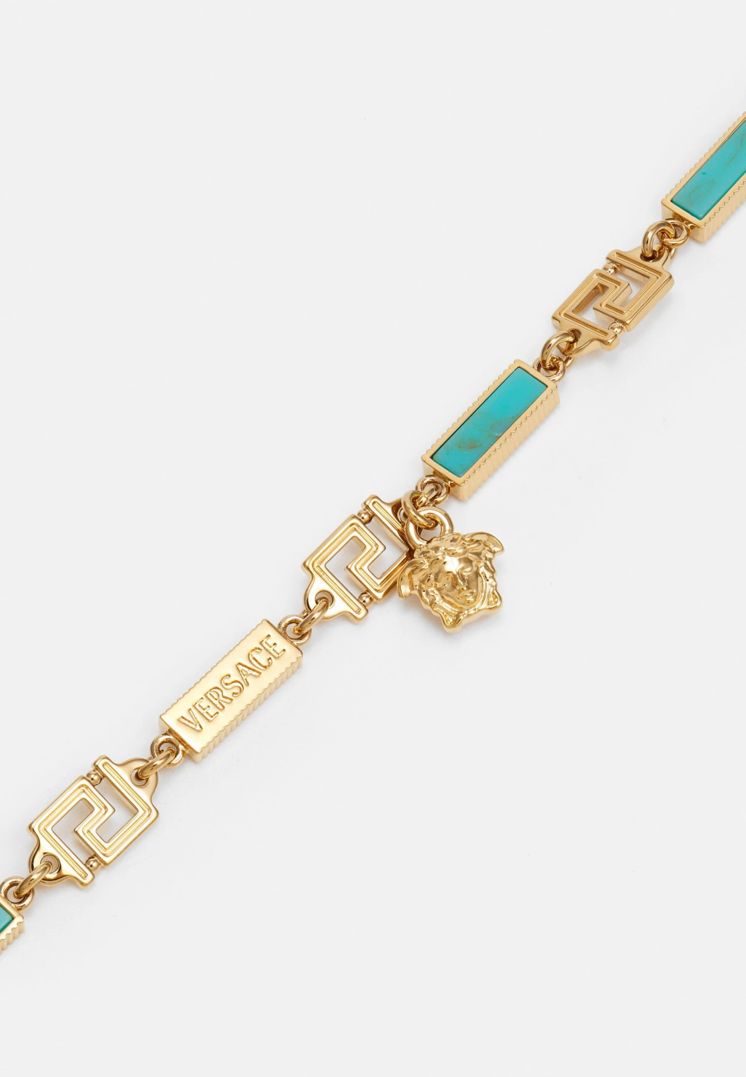 Versace Bracelet Unisex - Bracciale - Gold/Turquoise 4 Versace Bracelet Unisex - Bracciale - Gold/Turquoise - immagine 4