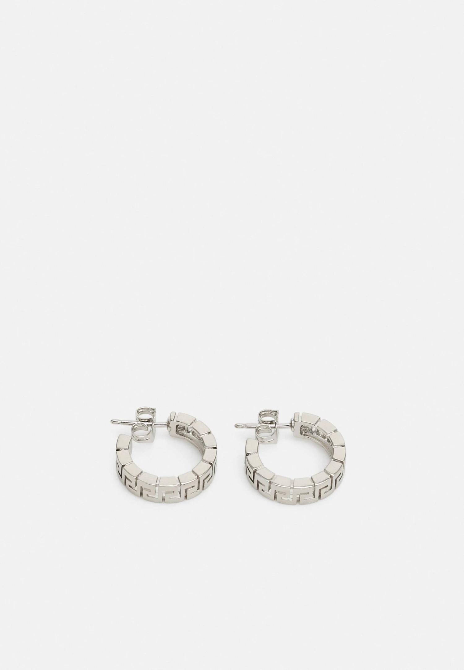 Versace Earrings Unisex - Orecchini - Silver-Coloured 1 Versace Earrings Unisex - Orecchini - Silver-Coloured
