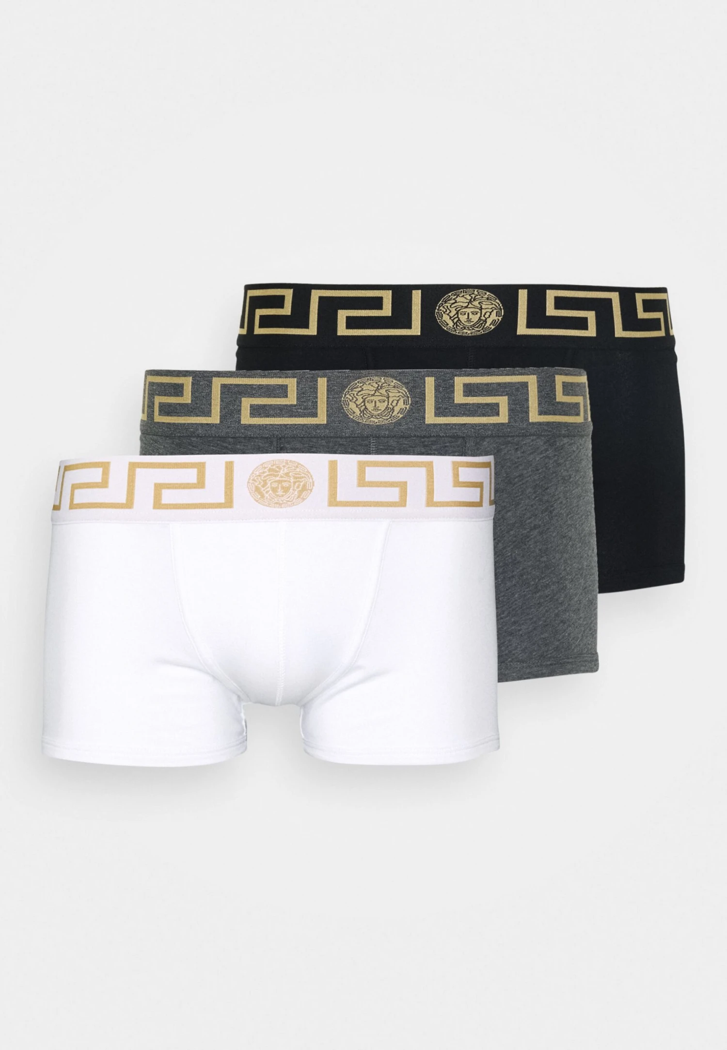 Versace Parigamba Basso Intimo Uomo 3 PackCulotteNero/Grigio/Bianco Uomo Intimo 1VE82O00F-Q12 5 Versace Parigamba Basso Intimo Uomo 3 PackCulotteNero/Grigio/Bianco Uomo Intimo 1VE82O00F-Q12 - immagine 5
