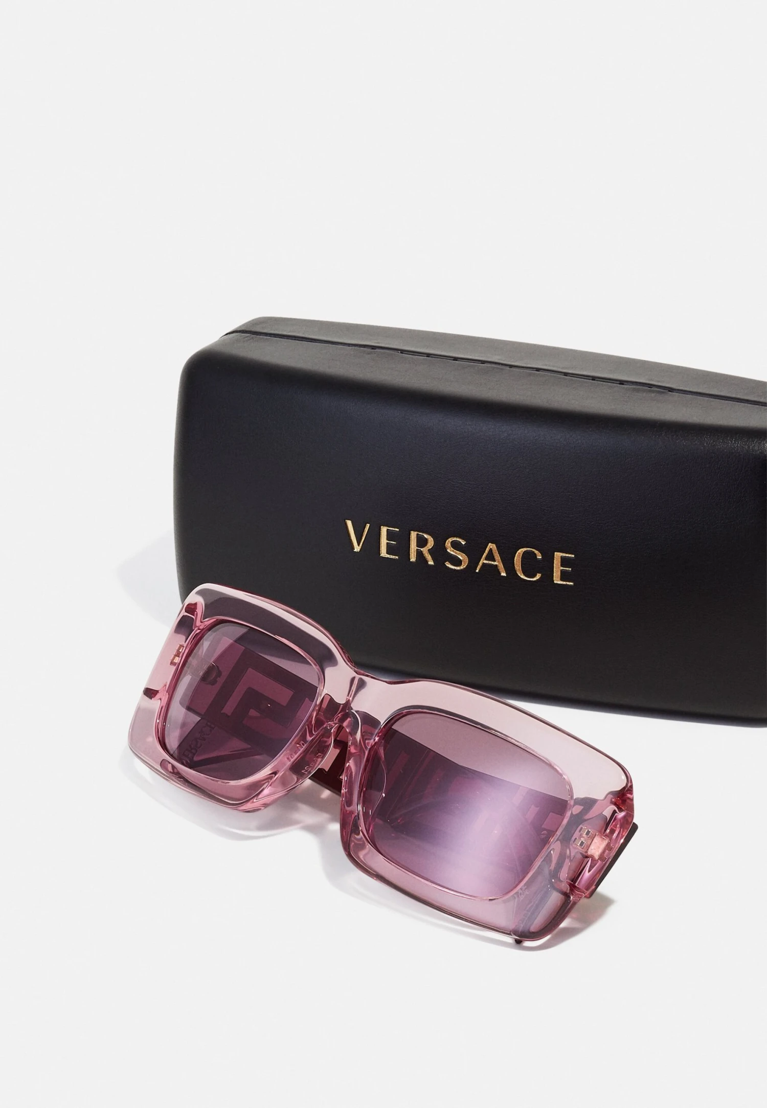 Versace Occhiali Da SoleTransparent Pink Donna Occhiali Da Sole 1VE51K03F-J11 4 Versace Occhiali Da SoleTransparent Pink Donna Occhiali Da Sole 1VE51K03F-J11 - immagine 4