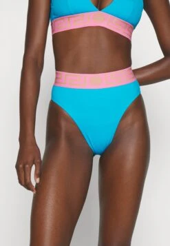 Versace HighwaistBikini Pezzo SottoMediterranean Blue/Flamingo Donna Moda Mare 1VE81I00X-K11