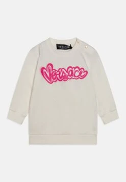 Versace Baby DressVestito EstivoBianco/Fuxia Bambini Vestiti 1VE23F01K-A11