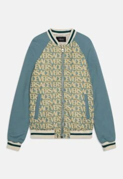 Versace La Vacanza Padded Allover Baroque Kids UnisexGiubbotto BomberMulticolor Bambini Abbigliamento Outwear 1VE26L00B-K11