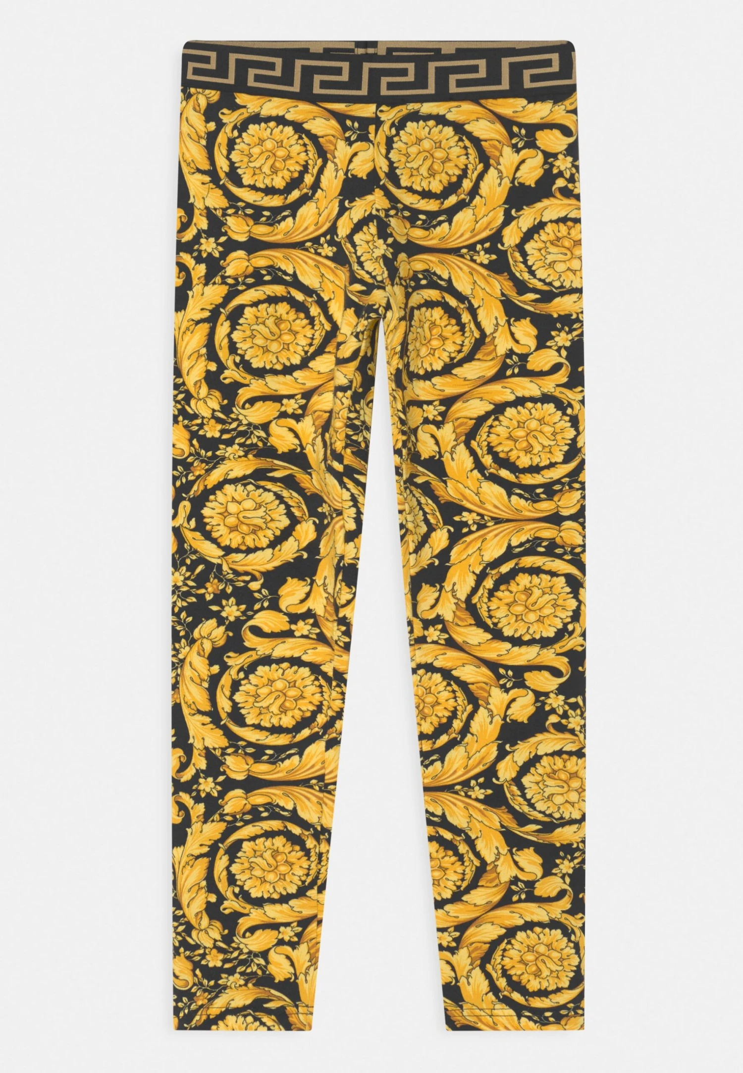Versace Barocco KidsLeggingsNero/Oro Bambini Pantaloni 1VE23B00A-F11 1 Versace Barocco KidsLeggingsNero/Oro Bambini Pantaloni 1VE23B00A-F11