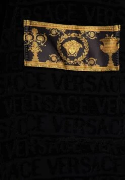 Versace Bath Robe Young AccappatoioNero Bambini Intimo E Per La Notte 1VE86B000-Q11 -Accessories 3493a56ce39345a0a0906144fd4f83db