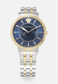 V-Eternal LadyOrologioSilver-Coloured/Gold-Coloured Donna Orologi VEF51M04L-D11
