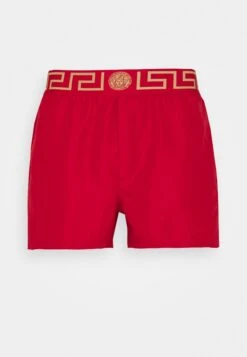 Versace Shorts Da Mare - Red