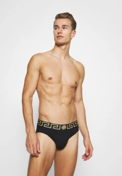 Versace Basso Intimo Uomo 2 Pack - Slip - Nero/Bianco/Oro -Accessories 39f44aaad6d0401c9aaed5d9e2edb8d0