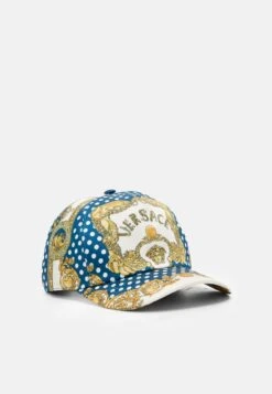 Versace Baseball Oreto La Vacanza UnisexCappellinoLight Blue/Ivory Uomo Cappellie Berretti 1VE54Q013-K11