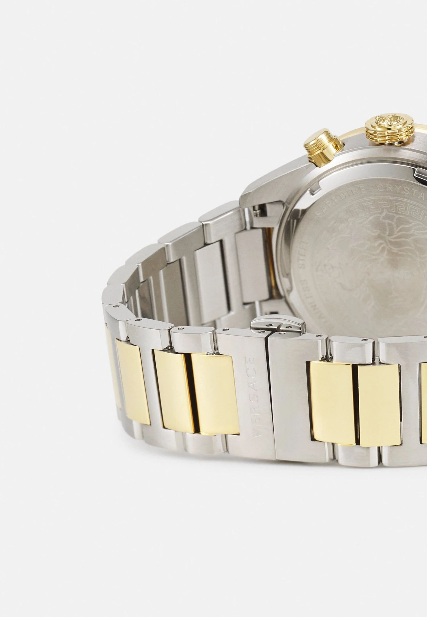 Greca DomeCronografoSilver-Colored/Gold-Colored/Green Uomo Orologi VEF52M04A-D11 2 Greca DomeCronografoSilver-Colored/Gold-Colored/Green Uomo Orologi VEF52M04A-D11 - immagine 2