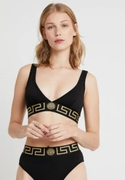 Versace Bra - Reggiseno A Triangolo - Nero