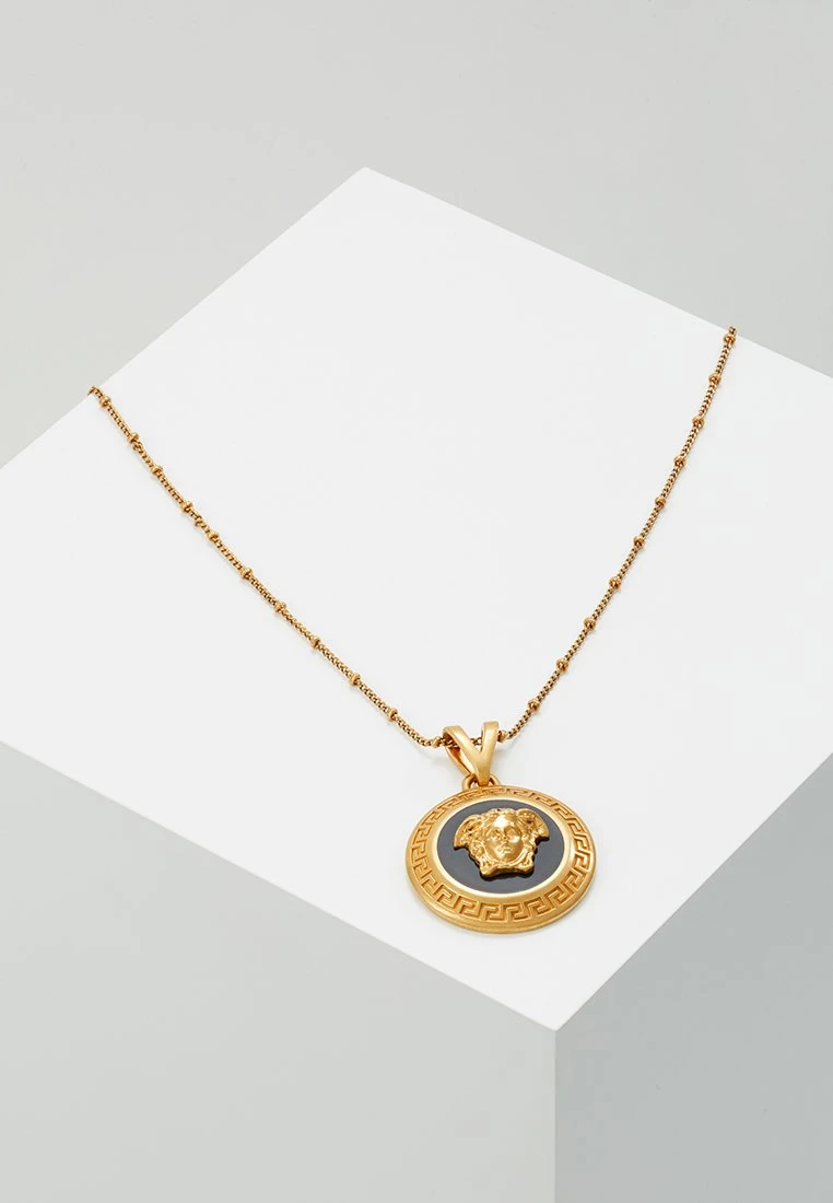 Versace CollanaCollanaNero/Oro Tribute Donna Gioielli 1VE51L00H-F12 2 Versace CollanaCollanaNero/Oro Tribute Donna Gioielli 1VE51L00H-F12 - immagine 2