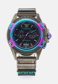 Icon Active UnisexCronografoTransparent Black/Rainbow Donna Orologi VEF54M00X-Q11