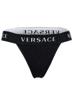 Versace String - Logobund - Perizoma - Schwarz