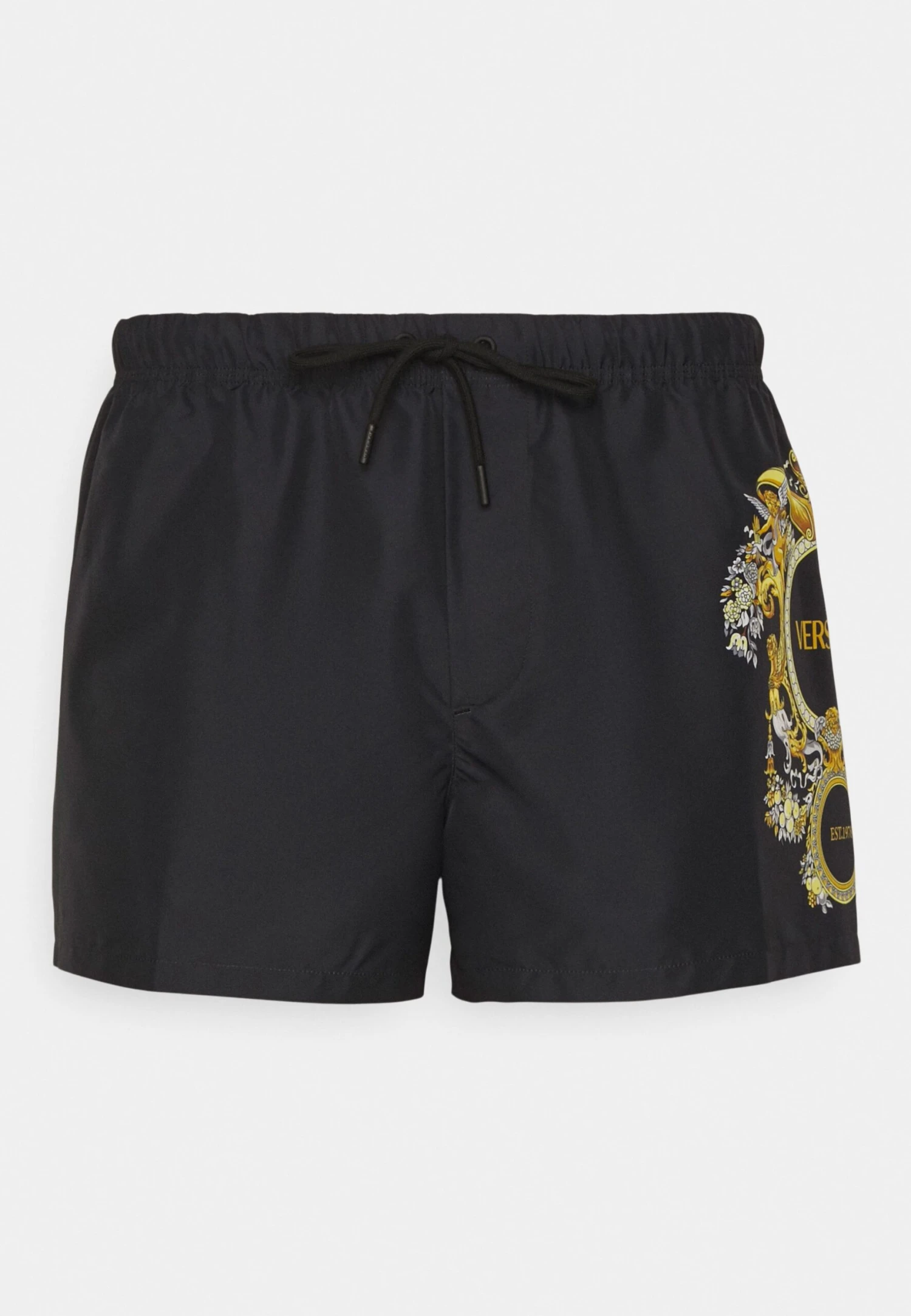 Versace Shorts Da MareNero Uomo Moda Mare 1VE82H01P-Q11 1 Versace Shorts Da MareNero Uomo Moda Mare 1VE82H01P-Q11