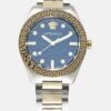 Greca DomeOrologioSilver-Coloured/Gold-Coloured/Blue Uomo Orologi VEF52M02N-D11