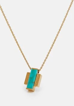 Versace Necklace UnisexCollanaGold-Coloured/Turquoise Uomo Gioielli 1VE54L06A-K11 7 Versace Necklace UnisexCollanaGold-Coloured/Turquoise Uomo Gioielli 1VE54L06A-K11 -Accessories 578de79d0f8e4558b965c0ca8ebdab68