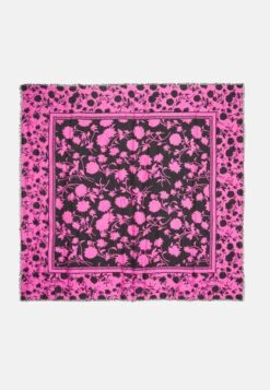 Versace Shawl Art Bamos Floral FoulardBlack/Waterlily Donna Sciarpe 1VE51G02M-Q11