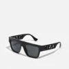 Versace UnisexOcchiali Da SoleBlack/Dark Grey Uomo Occhiali Da Sole 1VE54K02D-Q11