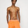 Versace Boxer Lungo Mare UomoShorts Da MareOrange Uomo Moda Mare 1VE82H00W-H11