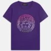 Versace Medusa RainbowT-Shirt Con StampaViola/Multicolor Bambini T-shirt & Top 1VE26G02T-I11