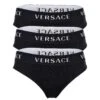 Versace 3Er Pack - Slip - Schwarz