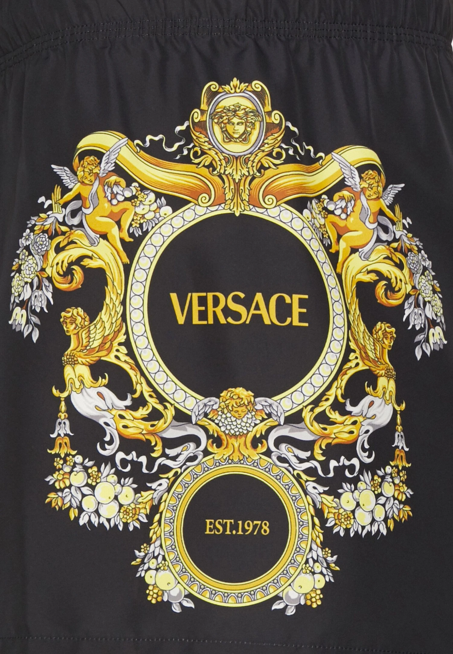 Versace Shorts Da MareNero Uomo Moda Mare 1VE82H01P-Q11 3 Versace Shorts Da MareNero Uomo Moda Mare 1VE82H01P-Q11 - immagine 3