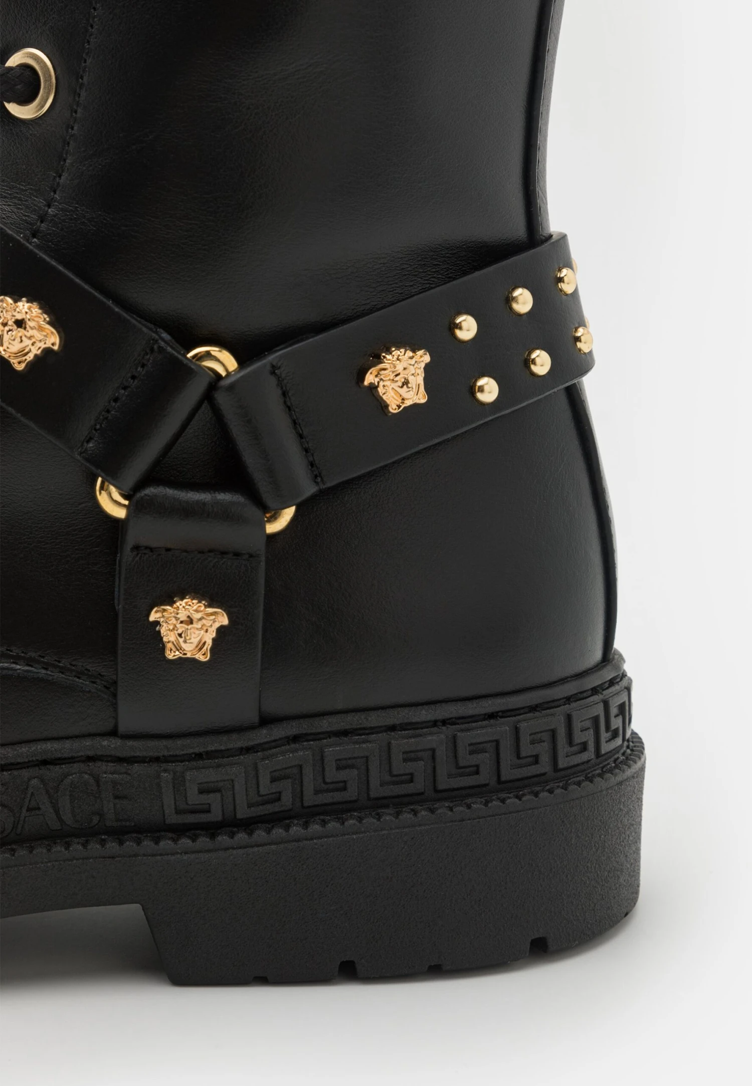 Versace Stivali Texani / BikerBlack/Gold Bambini Stivali 1VE13I00G-Q11 6 Versace Stivali Texani / BikerBlack/Gold Bambini Stivali 1VE13I00G-Q11 - immagine 6