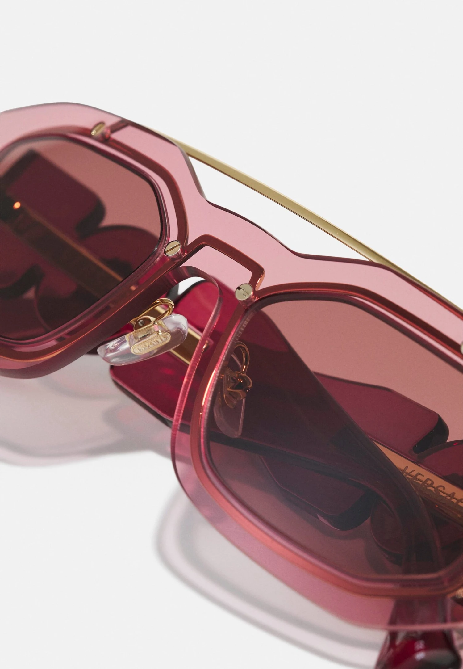 Versace UnisexOcchiali Da SolePink Uomo Occhiali Da Sole 1VE54K027-J11 5 Versace UnisexOcchiali Da SolePink Uomo Occhiali Da Sole 1VE54K027-J11 - immagine 5