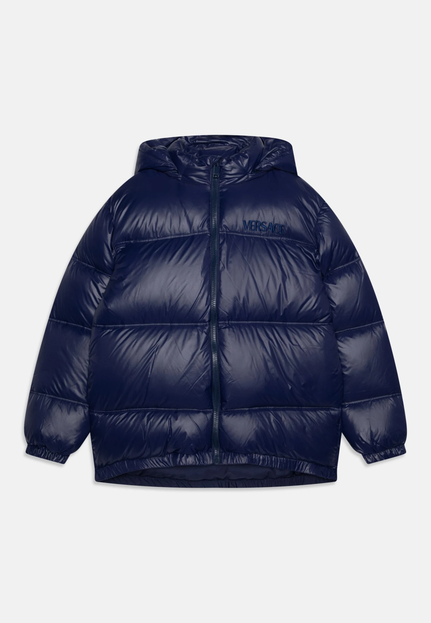 Versace Logo UnisexPiuminoNavy/Blue Bambini Abbigliamento Outwear 1VE26L00E-K11 1 Versace Logo UnisexPiuminoNavy/Blue Bambini Abbigliamento Outwear 1VE26L00E-K11