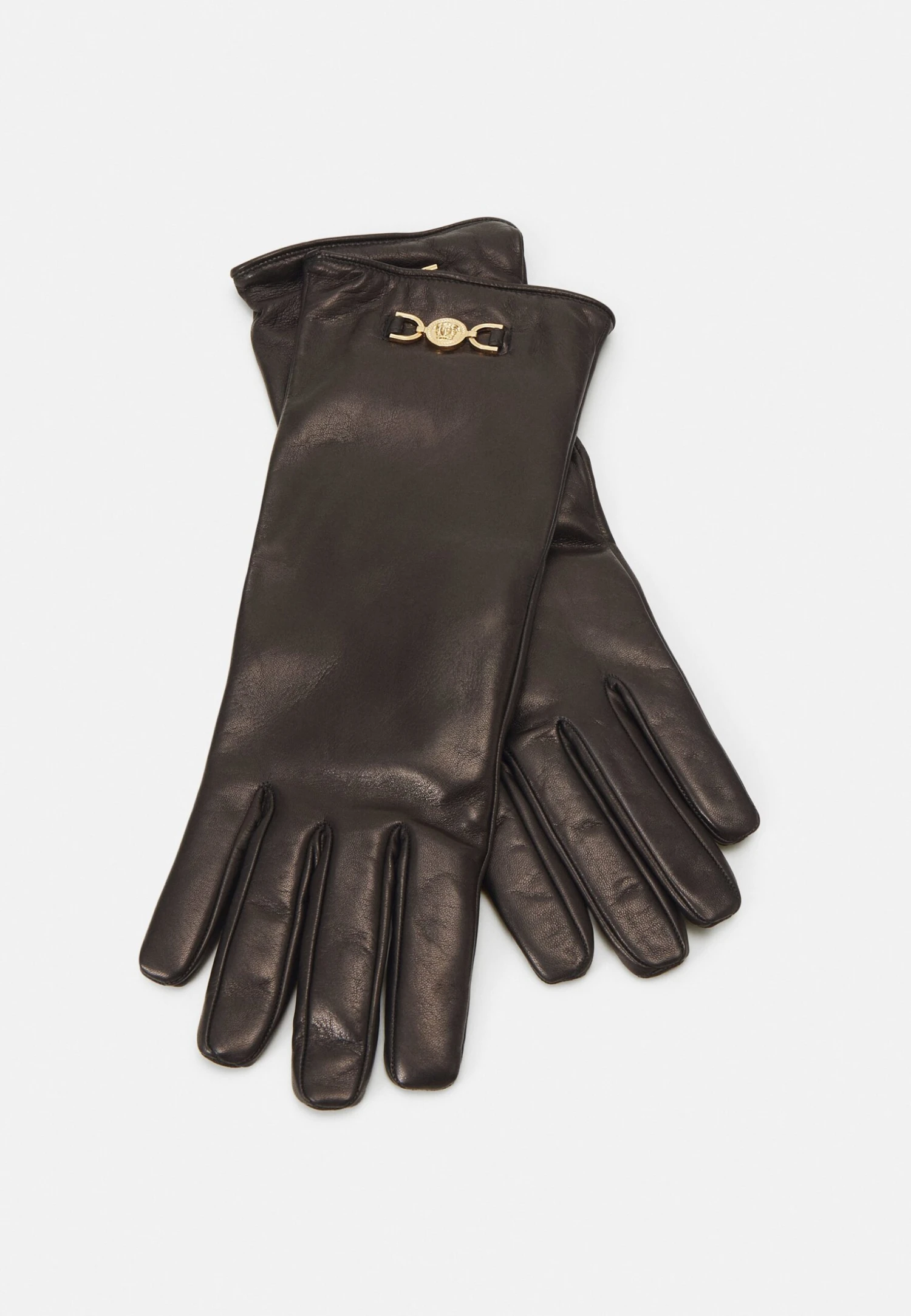 Versace Modulo Spallina OrizzonateGuantiBlack/Gold Donna Guanti 1VE51A00G-Q11 3 Versace Modulo Spallina OrizzonateGuantiBlack/Gold Donna Guanti 1VE51A00G-Q11 - immagine 3