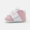 Versace Regalo Per NascitaBaby Rose/White Bambini Scarpe Per Gattonare 1VE13F006-J11