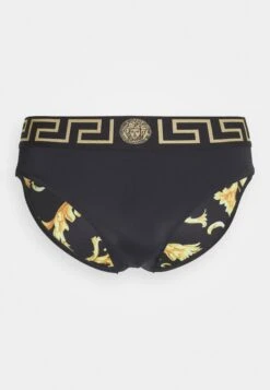 Versace Swim Low Rise VitaCostume Da BagnoNero Greca Oro Uomo Moda Mare 1VE82H00O-Q12 -Accessories 770dbf3dec4d46edb404b7af0c21bf91